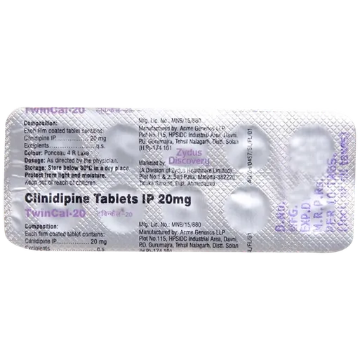 twincal 20mg tablet 10's